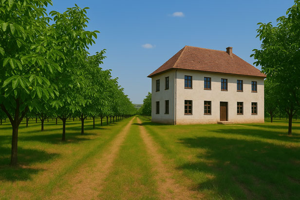 Walnut Orchard in Moldova