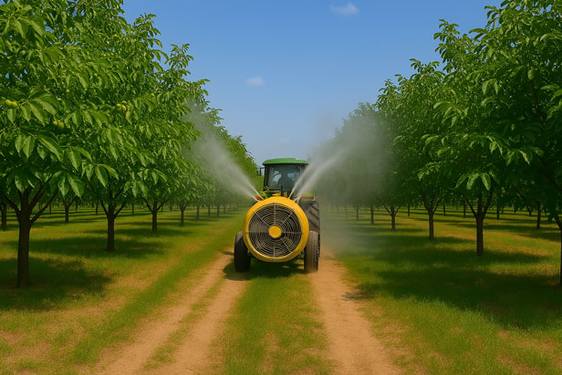 Walnut Orchard in Moldova